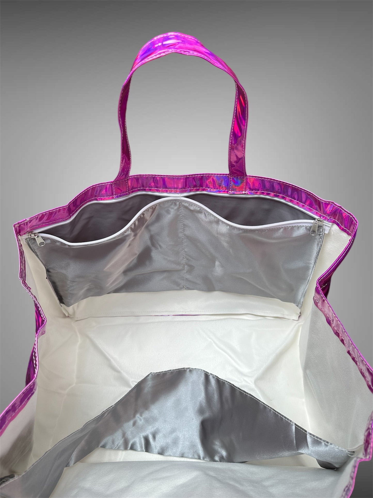 Chromatic Purple Sosheeny Large Tote