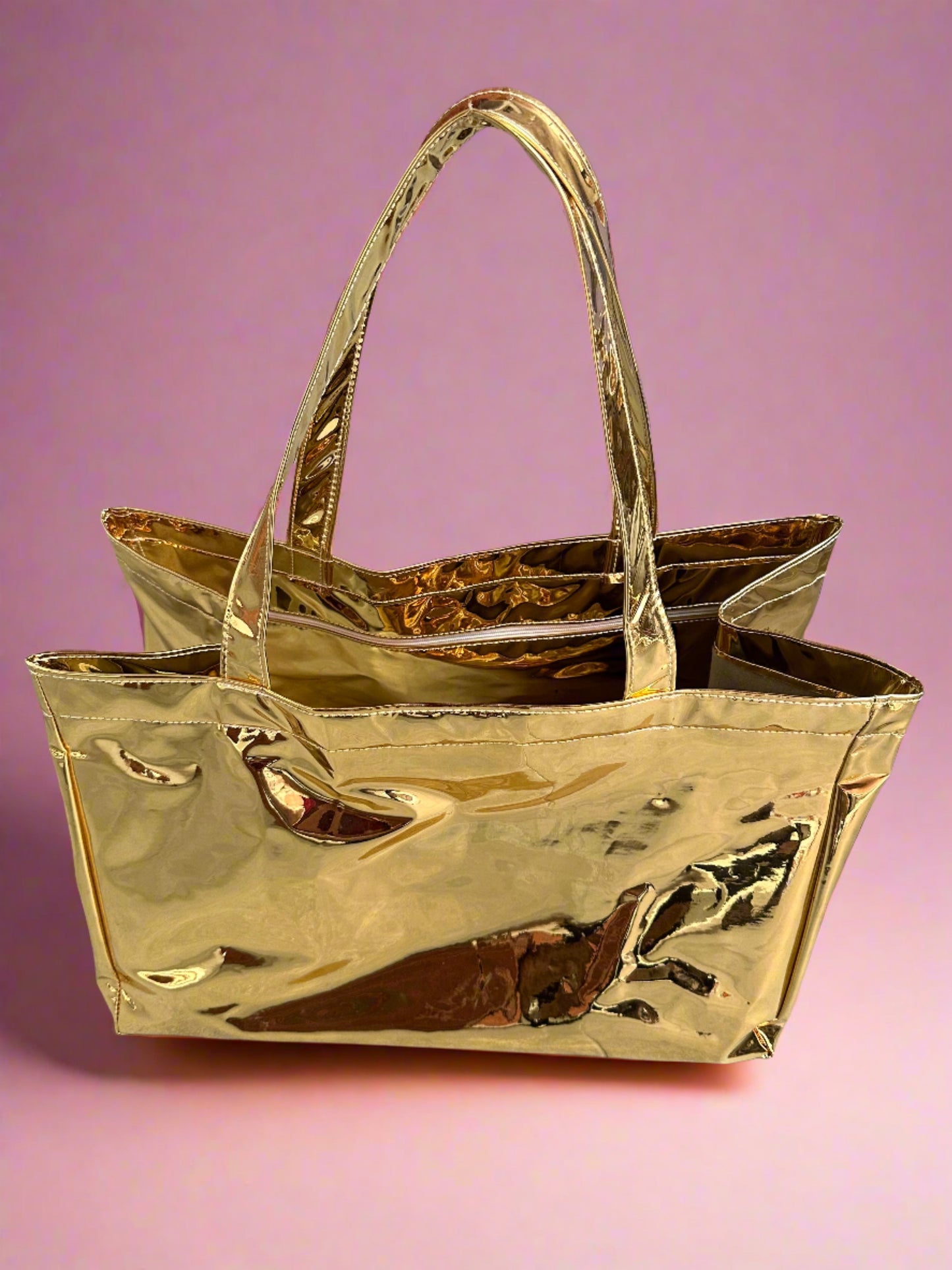 Gold Sosheeny Large Tote