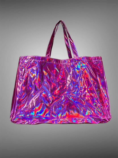 Chromatic Purple Sosheeny Large Tote