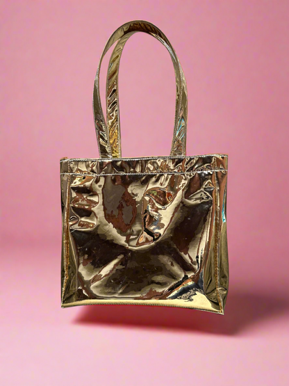 Gold Sosheeny Small Tote