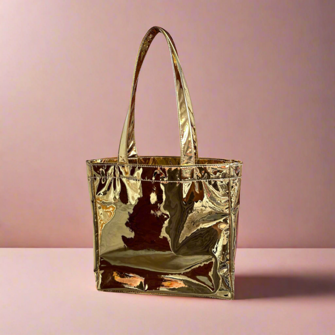 Gold Sosheeny Small Tote