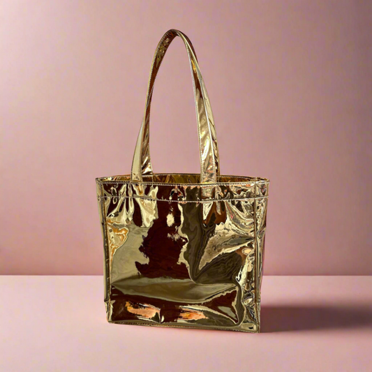 Gold Sosheeny Small Tote